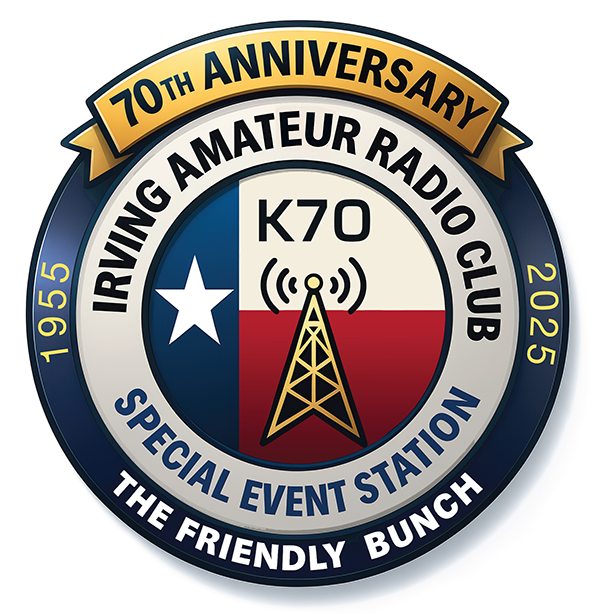 IARC 70th Anniversary Special Event Station @ Betcha Bingo II | Irving | Texas | United States